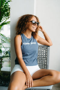 the Femme Royale Crop Tank